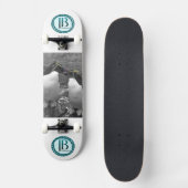 Pinguinfarbexplosion Skateboard (Vorderseite)