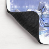 Pinguinfeiertag der Kunst 3d Mousepad (Ecke)