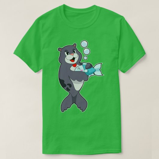 Pinguinfisch 1 T-Shirt (Design vorne)