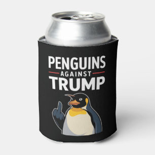 Pinguinflossen hoch Widerständige Pinguine gegen T Dosenkühler