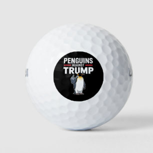 Pinguinflossen hoch Widerstehen Pinguinen gegen Tr Golfball
