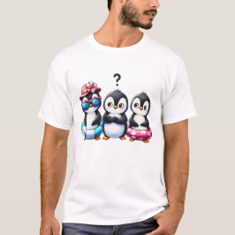 Pinguinfreunde – Adorabler Kawaii Pinguin T-Shirt