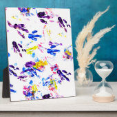 Pinguinfußspuren Fotoplatte (Seite)