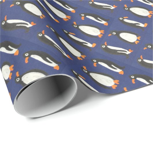 Pinguingeschenkverpackung Geschenkpapier (Rolleneckpunkt)