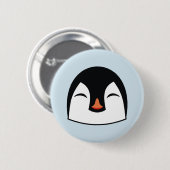 Pinguingesicht Button (Vorne & Hinten)