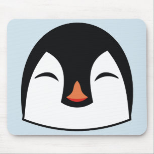 Pinguingesicht Mousepad