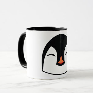 Pinguingesicht Tasse