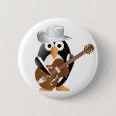 Pinguingitarrist Button (Vorderseite)