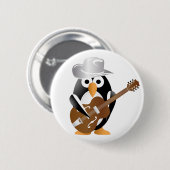 Pinguingitarrist Button (Vorne & Hinten)