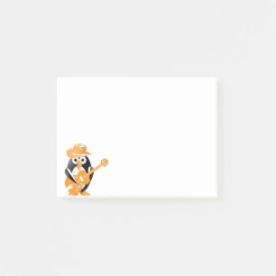 Pinguingitarrist Post-it Klebezettel
