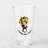 Pinguinglas-Cup im Neujahr Glas (Vorderseite)