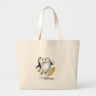 Pinguingleiten Jumbo Stoffbeutel