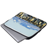 Pinguinkolonie auf Eis Laptopschutzhülle (Vorne Knopf)