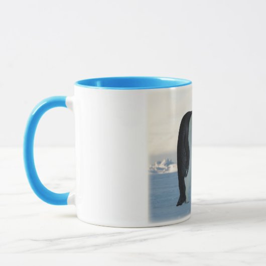 Pinguinkuss Tasse (Links)