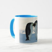 Pinguinkuss Tasse (Vorderseite Links)