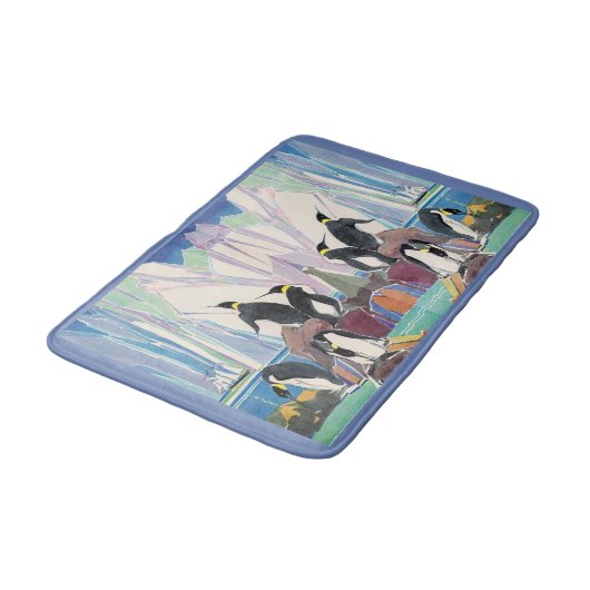 Pinguinland Badematte (Schrägansicht)