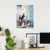 Pinguinland Poster (Heimbüro)