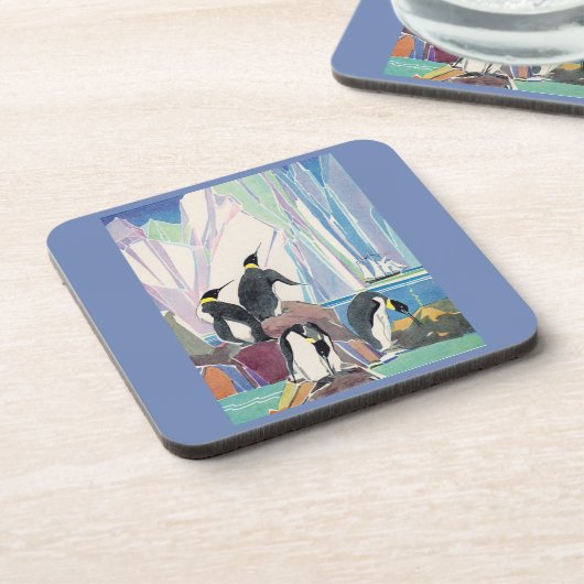 Pinguinland Untersetzer (Linke Seite)