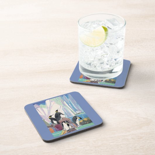 Pinguinland Untersetzer (Rechte Seite)