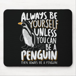 Pinguinliebhaber & Süße Pinguine Immer Ein Sti Mousepad