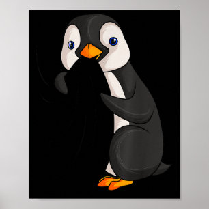 Pinguinliebhaber Kinder Mädchen Frauen Männer Poster