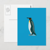 Pinguinlinux-Bild Postkarte (Vorne/Hinten)
