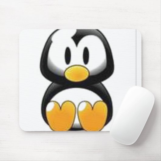 PinguinMausunterlage Mousepad (Mit Mouse)