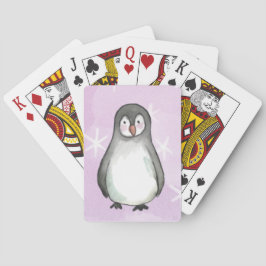 Pinguinmotiv Spielkarten