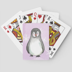 Pinguinmotiv Spielkarten