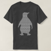 Pinguinmuster T-Shirt (Design vorne)