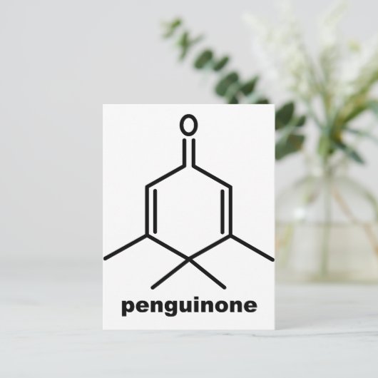 Pinguinon Postkarte (Stehend Vorderseite)