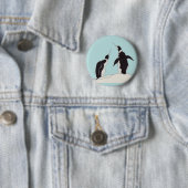 Pinguinpaar Button (Beispiel)