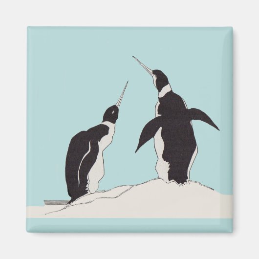 Pinguinpaar Magnet (Vorne)