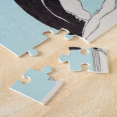 Pinguinpaar Puzzle (Seite)