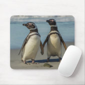Pinguinpaare am Strand Mousepad (Mit Mouse)