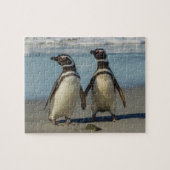 Pinguinpaare am Strand Puzzle (Horizontal)