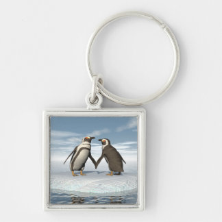 Pinguinpaare Schlüsselanhänger