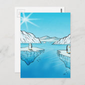 Pinguinprodukte Postkarte (Vorne/Hinten)