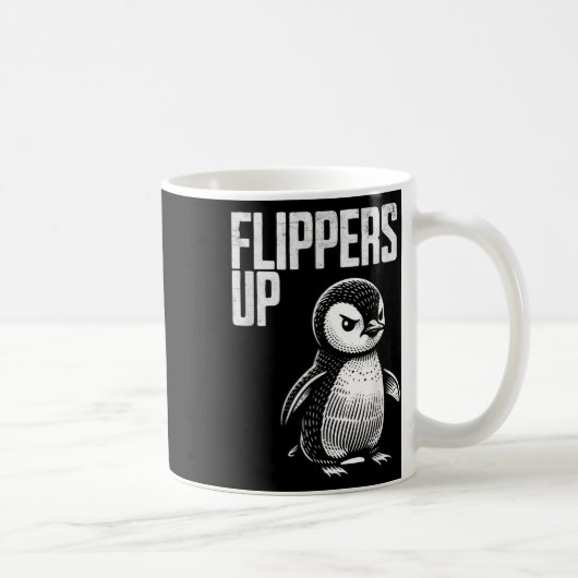 Pinguinresistenz subtil Anti-Protest Kaffeetasse (Rechts)