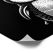 Pinguinresistenz subtil Anti-Protest Poster (Ecke)