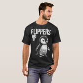 Pinguinresistenz subtil Anti-Protest T-Shirt (Vorne ganz)