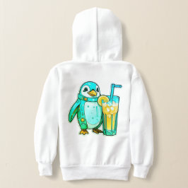 Pinguin's Aqua Sips Hoodie