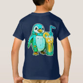 Pinguin's Aqua Sips T-Shirt (Rückseite)