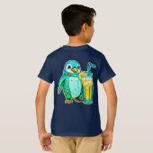 Pinguin's Aqua Sips T-Shirt (Schwarz voll)