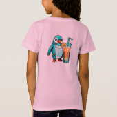 Pinguin's Aqua Sips T-Shirt (Rückseite)