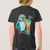 Pinguin's Aqua Sips Tri-Blend Shirt (Rückseite)