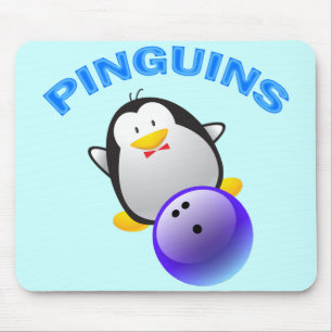 PINGUINS - BOWLINGS-TEAM MOUSEPAD