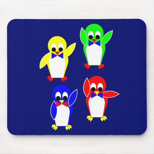 Pinguins Cold Store Fan Club Mousepad (Vorne)