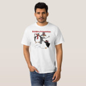 Pinguins Gebäude Freundschaftskleidung - Geschenke T-Shirt (Vorne ganz)
