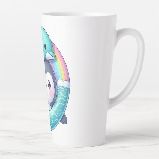 Pinguin's Ocean Adventure Milchtasse (Rechts)